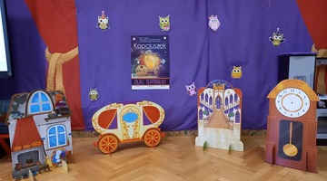 Zabawa w teatr i aktorów. Przedstawienie ,,Kopciuszek''